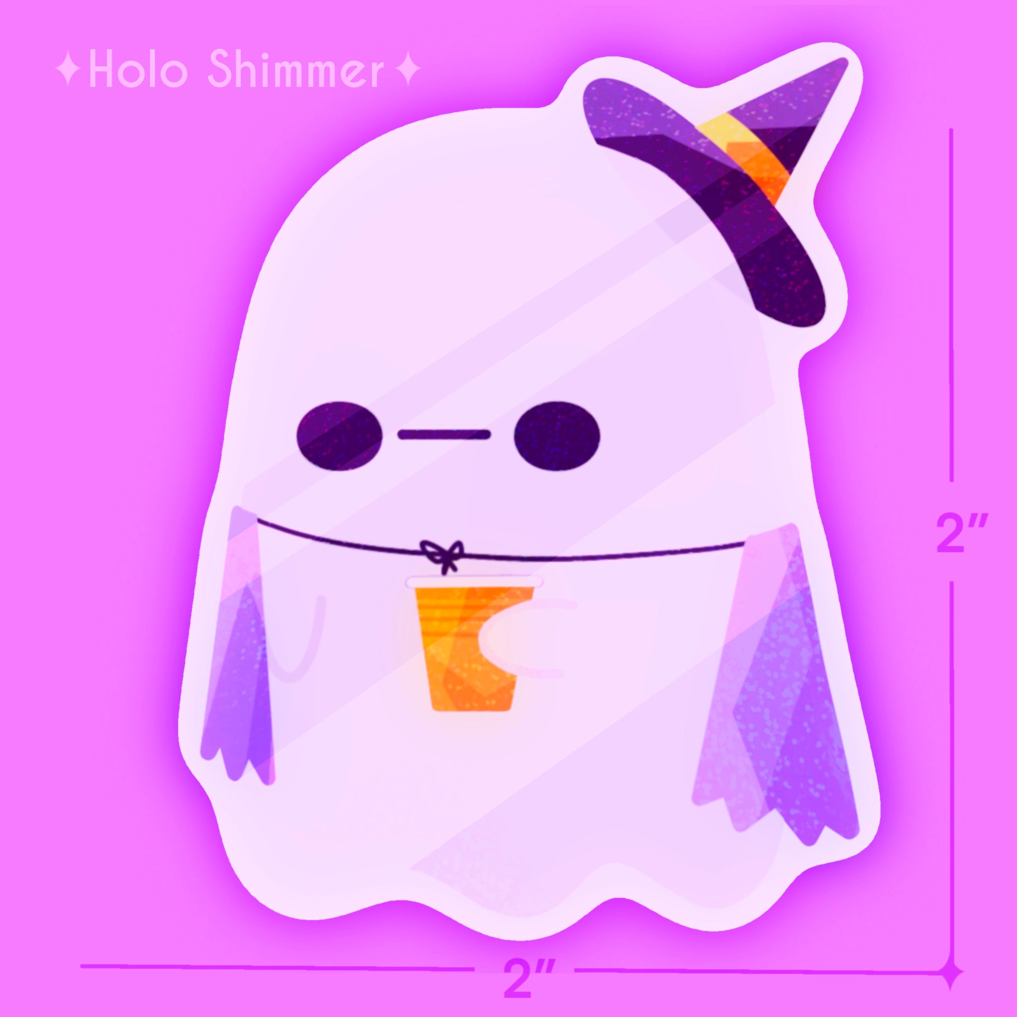 Solo Cup Ghost Sticker