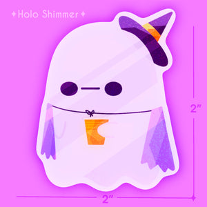 Solo Cup Ghost Sticker