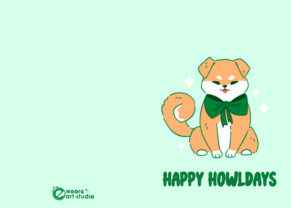 Happy Howldays Card