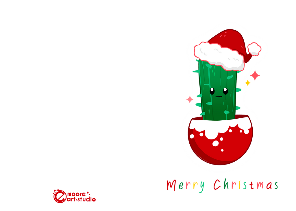 Merry Christmas Cactus